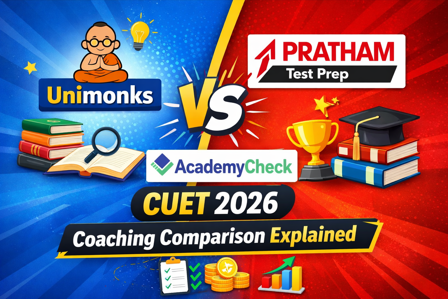 Top CUET Coaching Comparison 2026: Unimonks vs PRATHAM Test Prep Explained